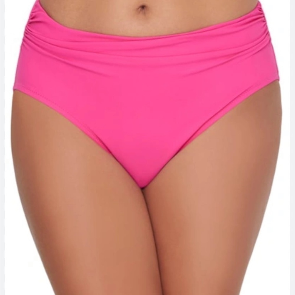 Profile By Gottex Fuchsia Bikini Bottom  size 10 NWT